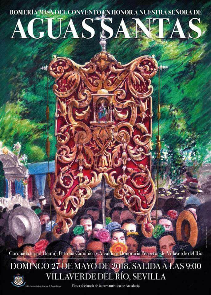 Romería de la Virgen de Aguas Santas Coronada 2018 Villaverde del Río